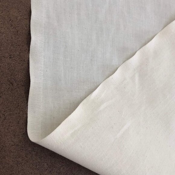 AK Trading 60" Wide Natural Muslin, 100% Cotton Fabric, Unbleached-5 Yards - Picture 6 of 6